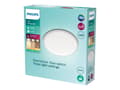 Miniatyrbild 1 av 5: Philips Cavanal - Vägg-/taklampa - LED - 12 W - varmt vitt ljus - 2700 K - rund - vit