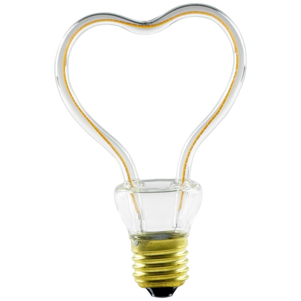 LED Segula LED Art Heart 55148 E27 N/A Max. effekt: 6.5 W Varmvit N/A 7 kWh/1000h