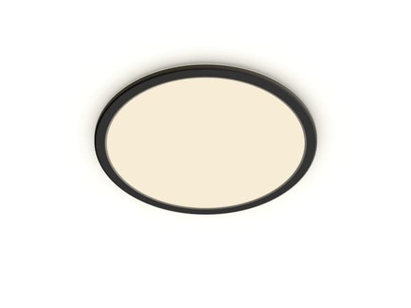 Philips Superslim CL550 - Vegg/taklampe - LED - 15 W - 2700 K - rund - svart