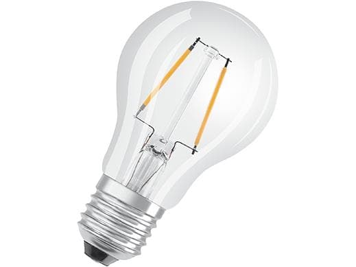 LEDVANCE OSRAM LED-standardi 1.5W/827 (15W) hehkulanka kirkas E27