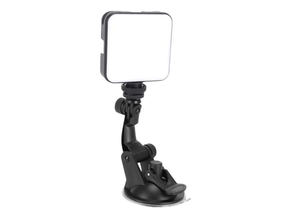 4smarts LoomiPod Pocket - Lamphuvud - 1 huvuden x 64 lampa - LED - DC Svart