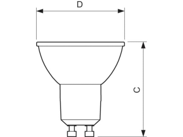 Philips CorePro LEDspot, 4 W, 35 W, GU10, 250 lm, 15000 h, Lämmin valkoinen