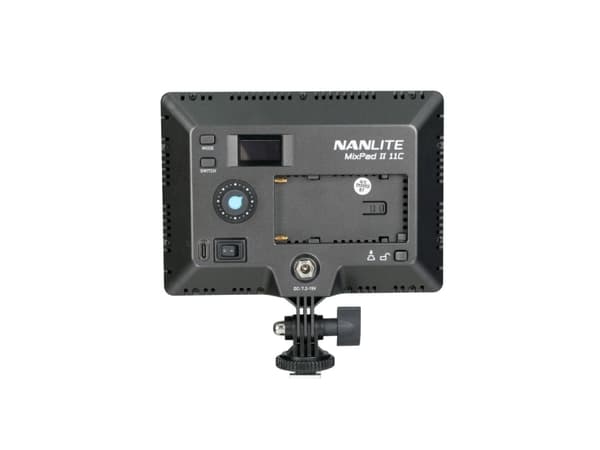 Nanlite MixPad II 11C RGBWW, Suorakulmainen, Musta, 13 W, Valkoinen, 6500 K, Valkoinen