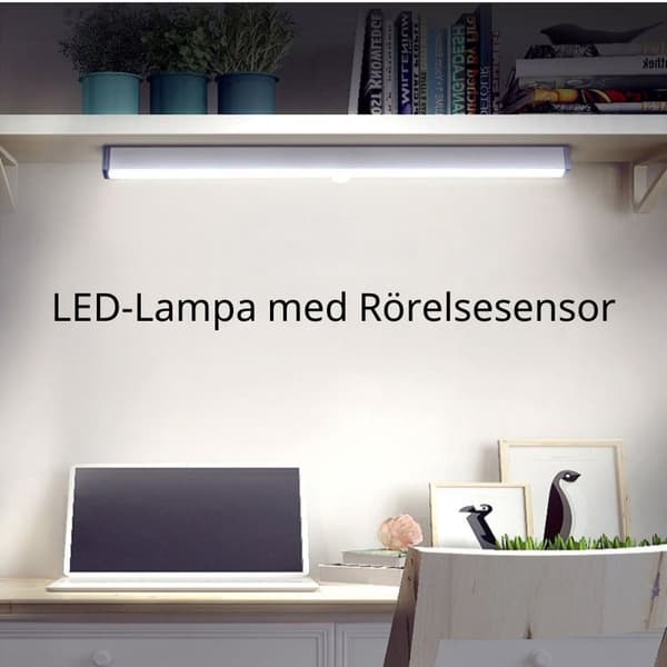 LED Belysning - Lampa med Rörelsesensor 20cm