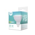 Miniatyrbillede 1 af 3: LED-pære GU5,3 MR16 3W 12V 4500K 240lm