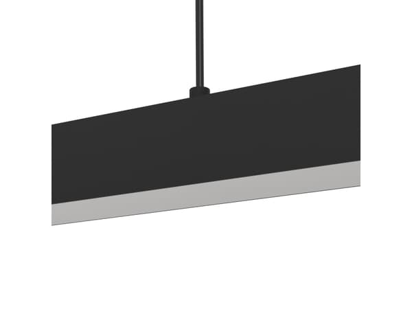 EGLO Simolaris-Z, Svart, Svart, Vit, Gjuten aluminium, Stål, Plast, Svart, inomhus