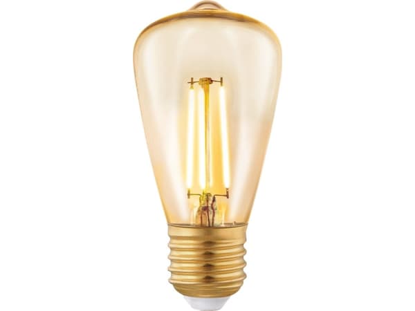 EGLO E27 ST48 3,5W 270LM 2200K 3-KOLMIOINEN KELTAINEN AMBER
