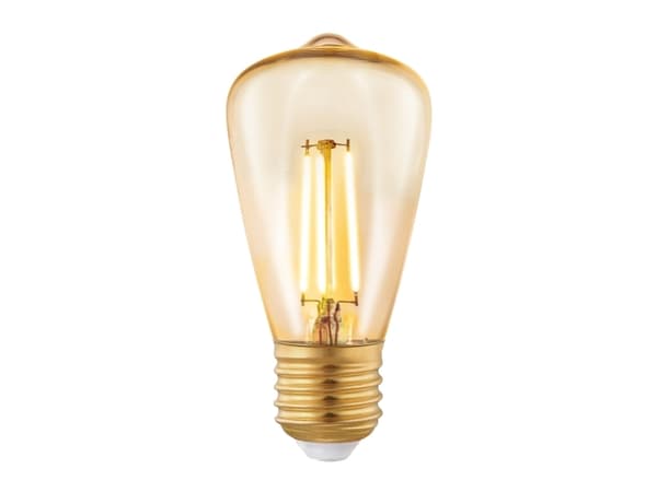 EGLO E27 ST48 3,5W 270LM 2200K 3-KOLMIOINEN KELTAINEN AMBER