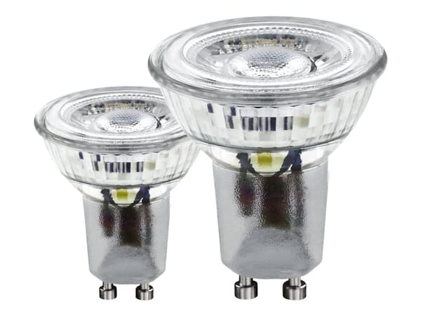 Eglo - LED-spotlight - GU10 - 3 W (motsvarande 37 W) - klass F - varmt vitt ljus - 3000 K (paket om 3)