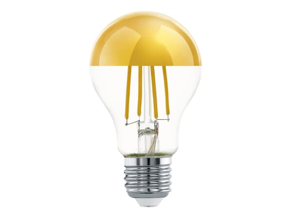 Eglo - LED-glödlampa med filament - form: A60 - E27 - 7.3 W (motsvarande 60 W) - klass E - varmt vitt ljus - 2700 K - klar