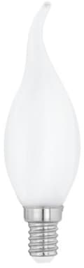 Miniatyrbild 2 av 5: Eglo - LED-glödlampa med filament - form: CF35 - E14 - 4 W (motsvarande 40 W) - klass E - varmt vitt ljus - 2700 K - vit