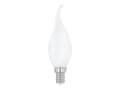 Miniatyrbild 1 av 5: Eglo - LED-glödlampa med filament - form: CF35 - E14 - 4 W (motsvarande 40 W) - klass E - varmt vitt ljus - 2700 K - vit