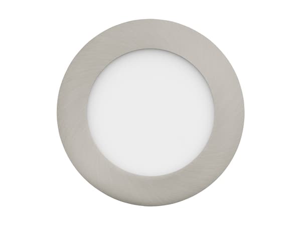 EGLO Fueva-Z, Innsunket spotlight, 1 ampuller, LED, 6500 K, 800 lm, Stål, Hvit