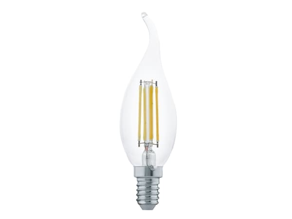 Eglo - LED-filamentlyspære - form: CF35 - E14 - 4 W (ekvivalent 32 W) - klasse F - varmt hvitt lys - 2700 K