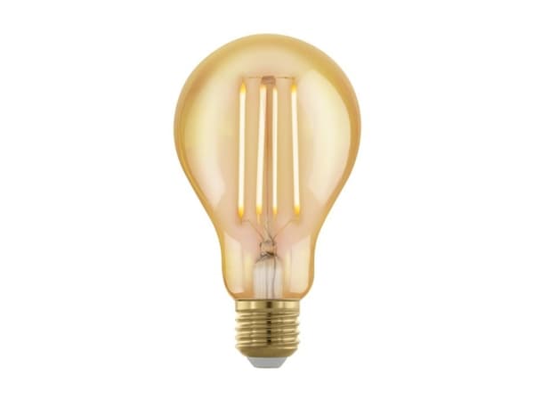 Eglo - Filaments-LED - form: A75 - E27 - 4 W - varmt vitt ljus - bärnsten