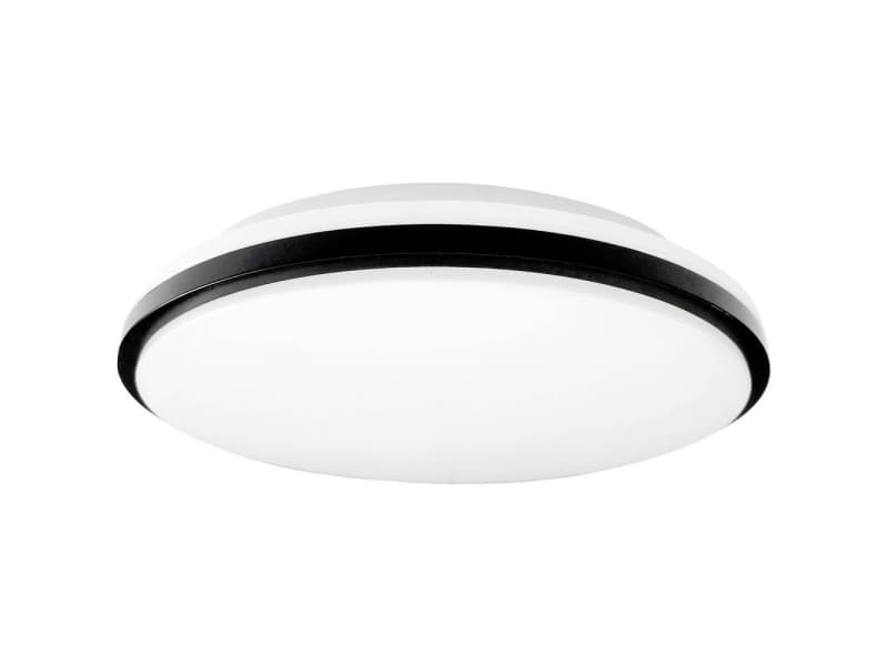 Müller-Licht 21000070 Taro Round 30 LED taklampa LED 18 W Vit, Svart