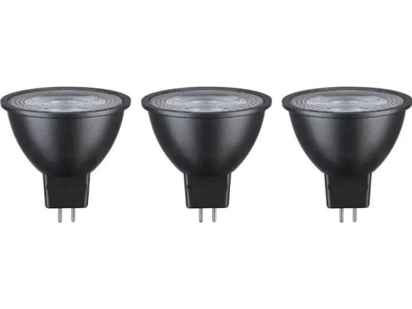 Paulmann 28912 LED (RGB) lamppu EEK G (A - G) GU5.3 heijastin 6 W Varmhvid (Ø x K) 50 mm x 48 mm 3 kpl