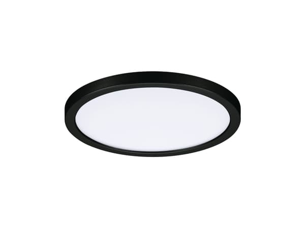 Paulmann 79965, Rund, Tak, Overflatemontert, Sort, Plast, IP44