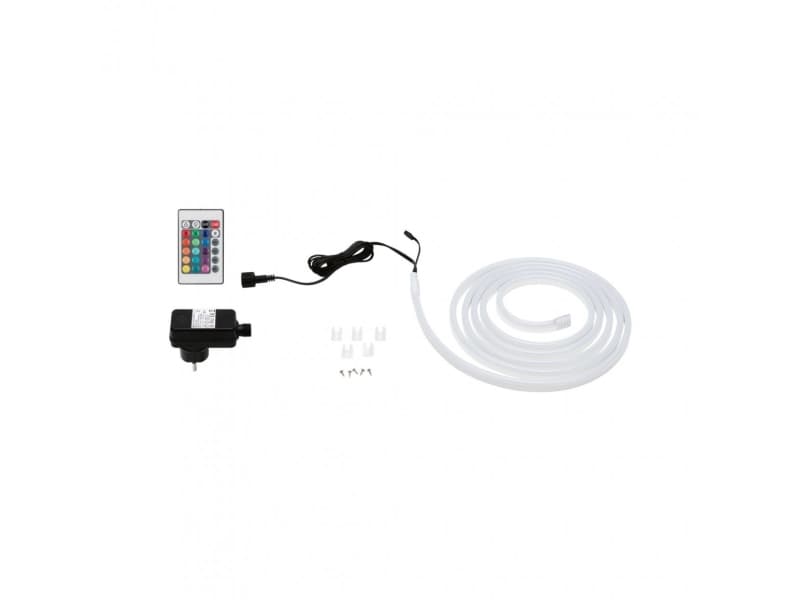Paulmann 788.89, Universell belysningslist, Utomhus, Atmosfär, Vit, Plast, IP44
