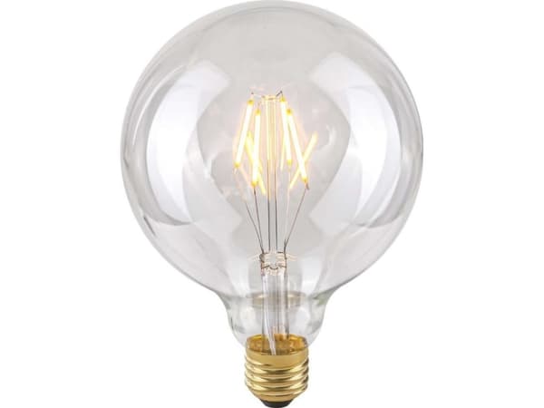 Italux Climatic retro hehkulamppu 801405 Italux LED G125 E27 pallo 4W 400lm 230V 2200K lämmin valkoinen