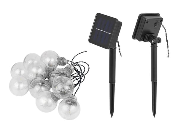 Tracer - Lett kjede - LED x 10 - 0.03 W - soldrevet