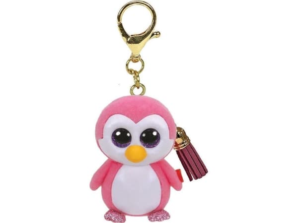 TY Hänge rosa pingvin fob TY Mini Boos clip GLIDER 25072