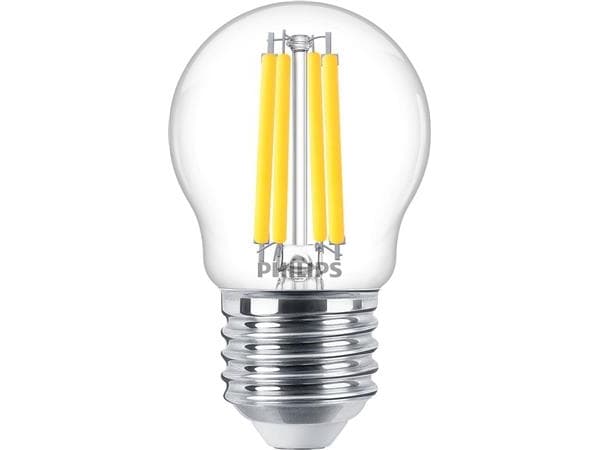Philips MASTER Value LED Crown himmennettävä 3,4W (40W) E27 P45 927 kirkas lasi