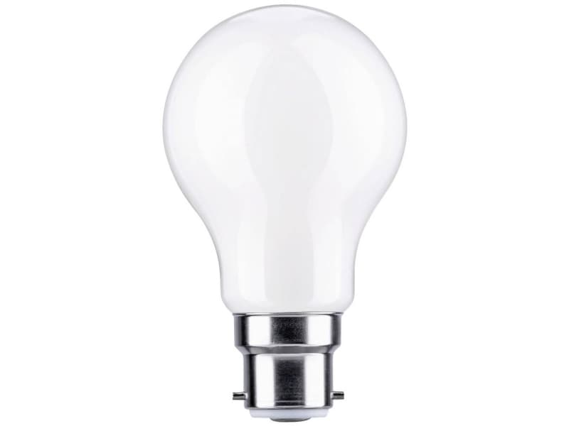 Paulmann 28894 LED (RGB)-lamp Energiklasse E (A - G) B22d Pæreform 9 W Neutralhvid (Ø x H) 60 mm x 103 mm 1 stk