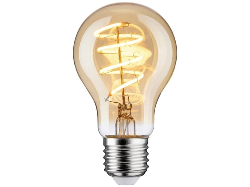 Paulmann 28952 LED (RGB)-lamp E27 Lysform 5 W Guld (Ø x H) 60 mm x 106 mm 1 stk