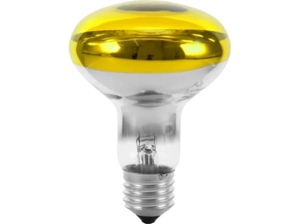 Eurolite 9210400U Halogenlampa E27 Reflektor 60 W Gul 1 stk
