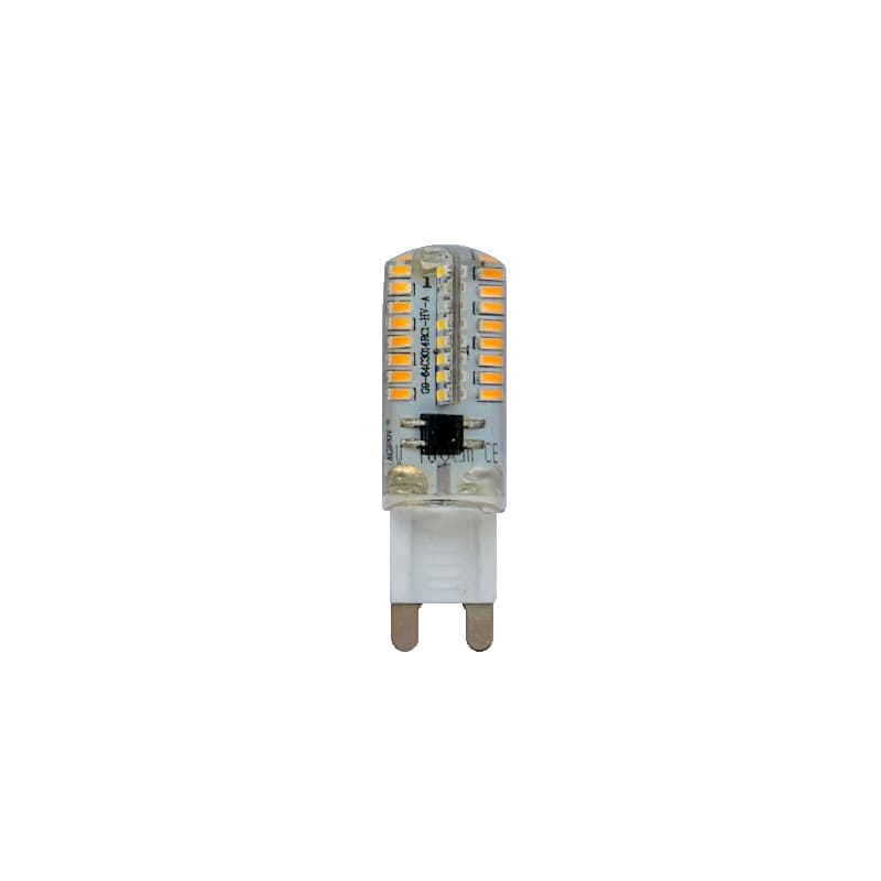 5-Pack LED lampa G9 3W 230V AC 2700K 180lm