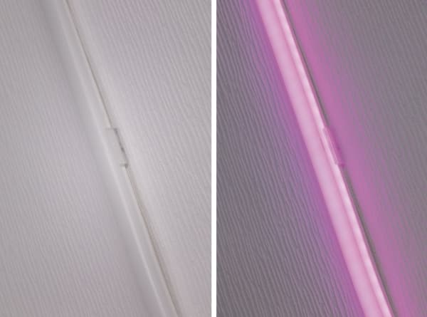 Paulmann MaxLED Flow, Belysningslist för väggen, Atmosfär, Inomhus / utomhus, Vit, Plast, II