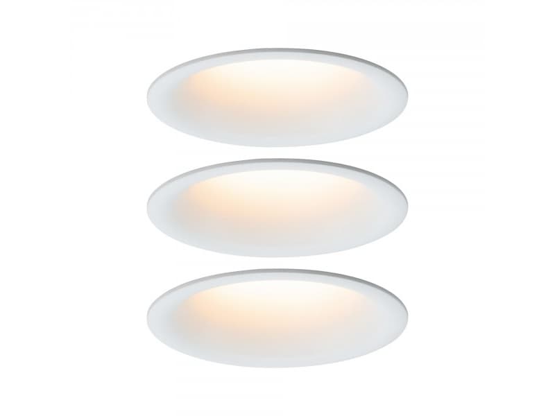 Paulmann 934.19, Rund, Tak, Vit, Plast, IP44, II