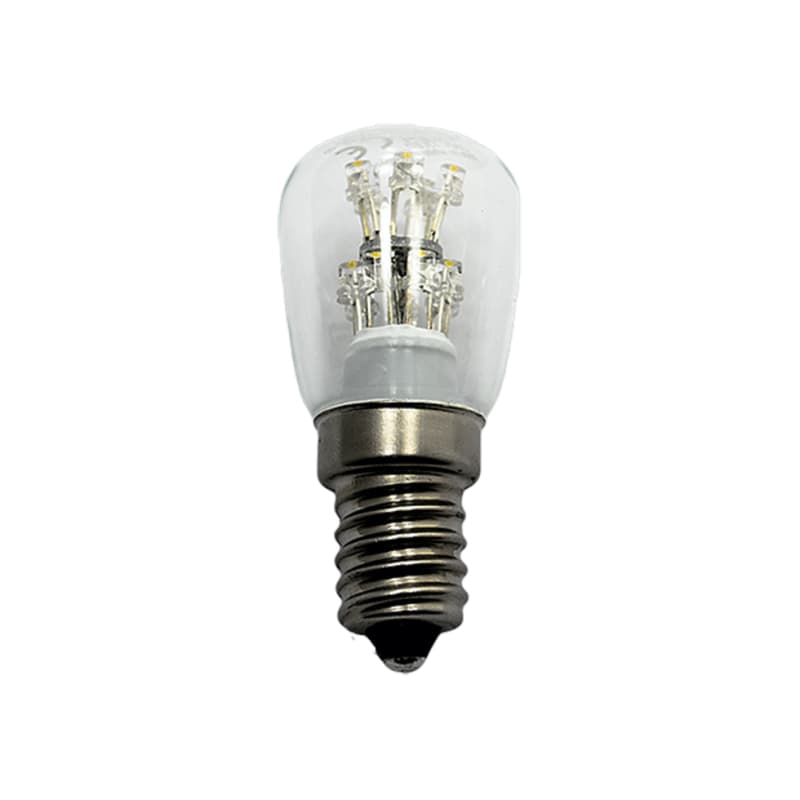 LED-Lampa E14 0,8W 230V 3000K Av/På 5-Pack