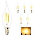 Miniatyrbillede 1 af 2: E14, 4W, LED Glödlampa, Dimbar, Bullet top
