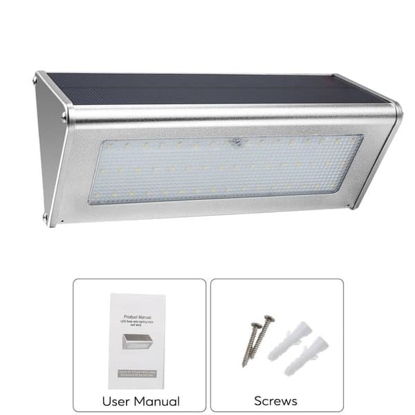 Kraftfull röreseaktiverad solcells-lykta, 800 lm, 3000mAh, IP65, 4 lägen