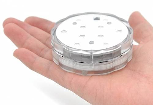 4 LED-cirkellampor, färgsskiftande
