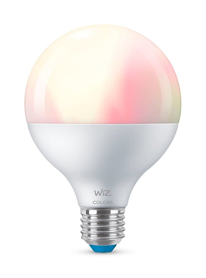WiZ E27 Colors & Tunable White Globe Bulb - WiFi