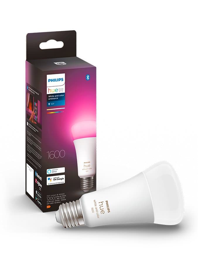 E27 - Philips Hue Color 1600LM LED-lampa