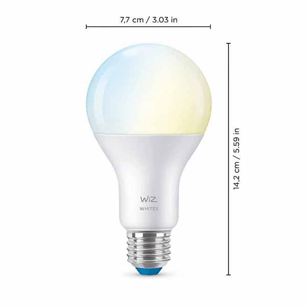 WiZ Smart LED-lampe, E-27, hvidt lys