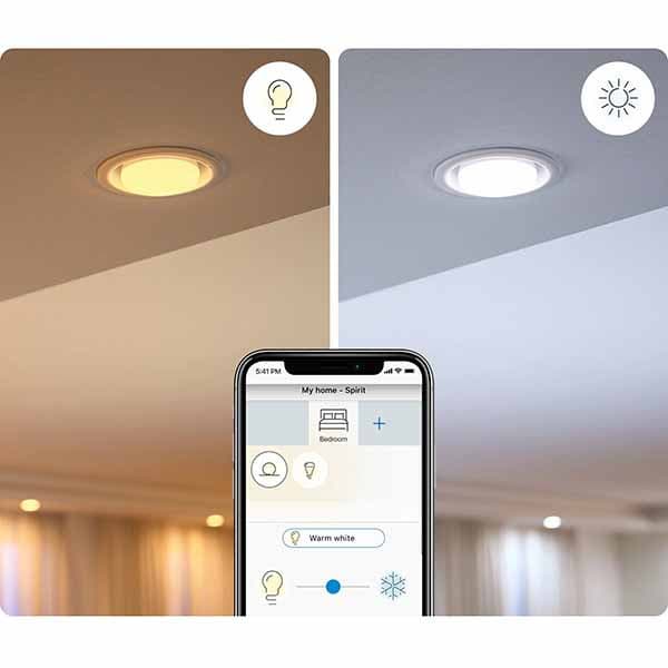 WiZ Smart LED-lampe, E-27, hvidt lys