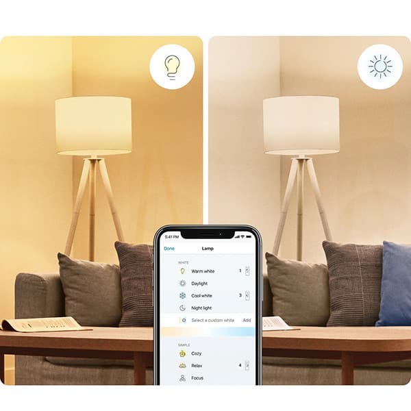 WiZ älylamppu, 806 lm, E27, RGBW, Wi-Fi, 2 kpl