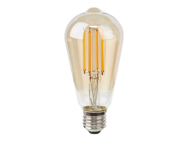 Nedis SmartLife, 7 W, 60 W, E27, 806 lm, 10000 h, Lämmin valkoinen