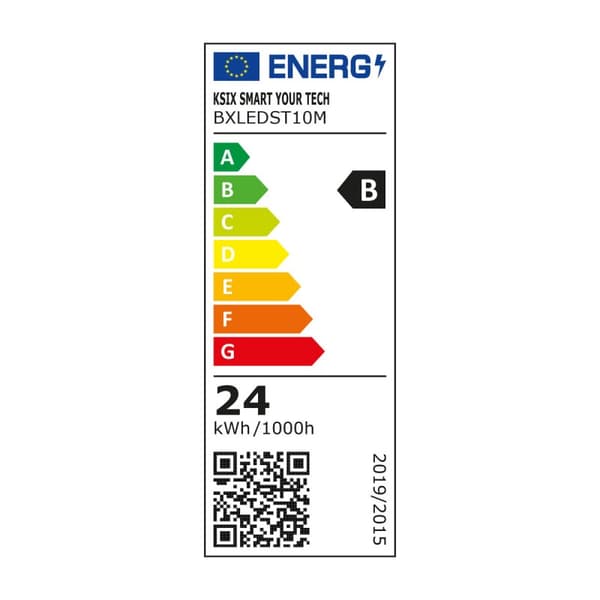 LED trakovi KSIX 1 24W Svart B (10 m)