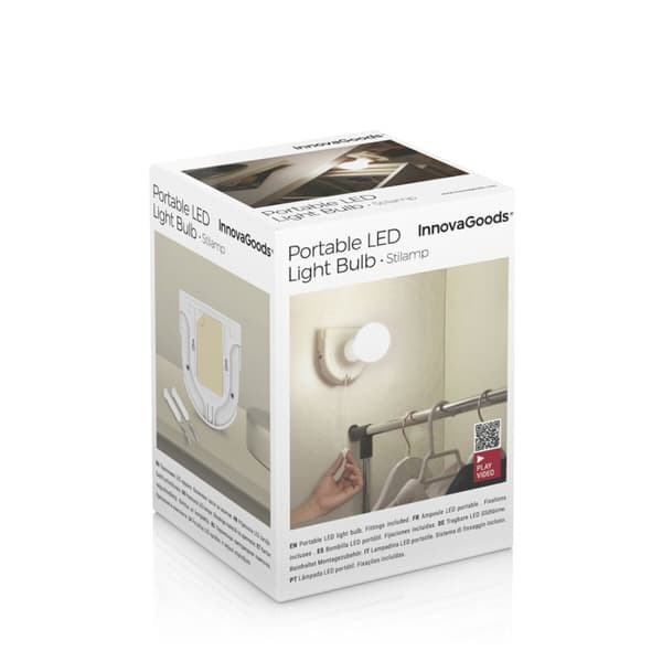Bärbar LED glödlampa Stilamp InnovaGoods