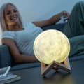 Miniatyrbild 1 av 11: Uppladdningsbara LED-Lampan Måne Moondy InnovaGoods