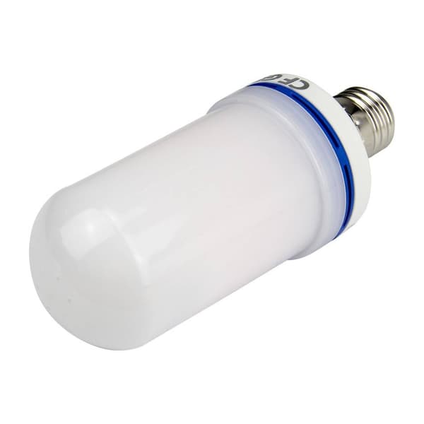 LED Flame lamp, E27, 1200K, 6W, 250-499 lm, 108 dioder, frostad