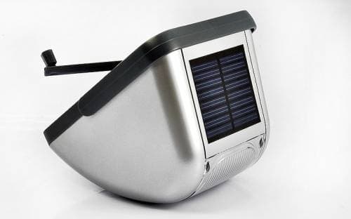 Solcellsdriven LED-Strålkastare med sensor, övervakningslampa med rörelsedetektor