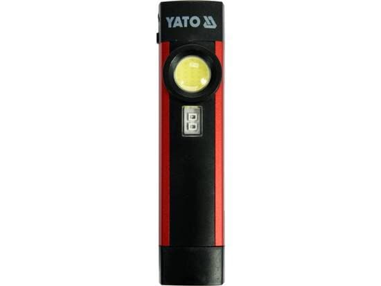 Taskulamppu Yato YATO YATO MULTIFUNCTIONAL 5W COB 300LM + UV YT-08580 musta, Punainen