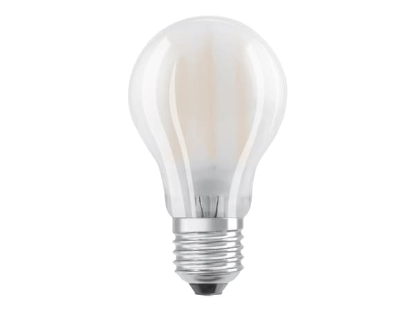 OSRAM LED SUPERSTAR + - LED-glödlampa med filament - form: A60 - glaserad finish - E27 - 5.8 W (motsvarande 60 W) - klass D - varmt vitt ljus - 2700